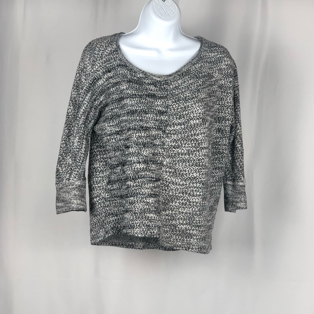 Loft Heather Grey 3/4 length sweater